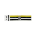 Faixa de Cabelo Com Silicone Antideslizante 4 Unid YOPP AMARELO