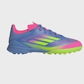 Chuteira Society Infantil adidas F50 League AZUL
