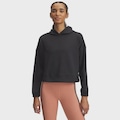 Blusão de Moletom Feminino Under Armour com Capuz Meridian PRETO