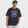 Camiseta Under Armour Hoops Hoopnotic Basquete Masculina PRETO
