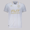 Camisa do Grêmio Prudente Kappa  II 2025 Infantil BRANCO
