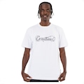 Camiseta do Corinthians Surf Center Clássica Bando de Louco Masculina BRANCO