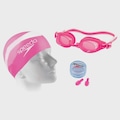 Kit de Natação Três em Um Speedo SLC ROSA