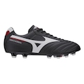 Chuteira de Futebol de Campo Mizuno Masculino Morelia Classic MD PRETO