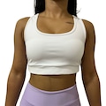 Top Mup Básico Nadador Feminino BRANCO