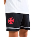 Calção do Vasco Braziline Taca Infantil PRETO/VERMELHO