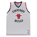Camiseta Regata Chicago Bulls Braziline Sandbox Infantil PRATA/VERMELHO