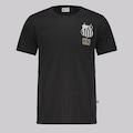Camisa do Santos Esportiva 013 Futfanatics Masculina PRETO
