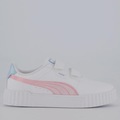 Tênis Infantil Puma Carina 3.0 Blurry Dreams BRANCO
