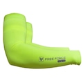 Manguito ciclismo verão Free Force Solare proteção UV AMARELO FLUOR