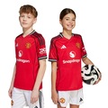 Camisa Manchester United I 25/26 Infantil Adidas VERMELHO/ROXO