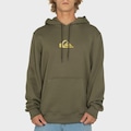 Blusão de Moletom Quiksilver Gold Comp Logo Masculino VERDE