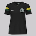 Camisa do Goiás 24/25 Gr33n Treino Atletas Feminina PRETO