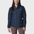 Jaqueta Feminina Columbia sem Capuz Delta Ridge II Down AZUL