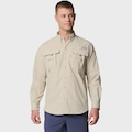 Camisa Manga Longa Columbia Bahama II Masculina BEGE