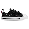 Tênis Infantil Converse Chuck Taylor All Star 2V Polka Dots PRETO
