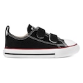 Tênis Infantil Converse Chuck Taylor All Star 2V PRETO/VERMELHO