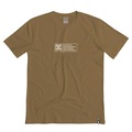 Camiseta DC Shoes Density Zone WT25 Masculina MARROM