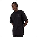 Camiseta do Corinthians Oficial Surf Center Masculina PRETO