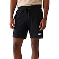 Bermuda Masculina New Balance Moletom Essentials PRETO
