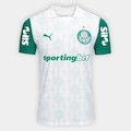 Camisa do Palmeiras II 25/26 Puma Torcedor Patrocínio Masculina BRANCO/VERDE