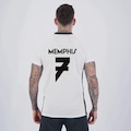 Camisa do Corinthians Futfanatics Dry Memphis 7 Masculina BRANCO