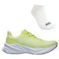 Tênis Masculino Asics Dynablast 5 + Par de Meia AMARELO/BRANCO