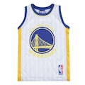 Camiseta Regata Golden State Warriors Terms Braziline Infantil BRANCO/AZUL