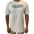 Camiseta Masculina Volcom Cement WT25 BRANCO