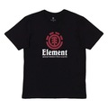 Camiseta Masculina Element Vertical Plus Size WT25 PRETO