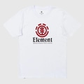 Camiseta Masculina Element Vertical WT25 BRANCO