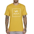 Camiseta Masculina RVCA VA All The Way SM25 AMARELO