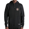 Blusão de Moletom Masculino Hurley Level com Capuz PRETO