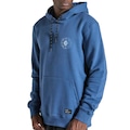 Blusão de Moletom Masculino Hurley Level com Capuz AZUL ESCURO