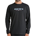 Camiseta Manga Longa Masculina Hurley Poster PRETO