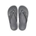 Chinelo Crocs Crocband Flip Slate Unissex CINZA ESC/CINZA CLA