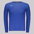 Camisa Manga Longa do Goiás Gr33n Térmica Treino Atleta 2024 Masculina AZUL