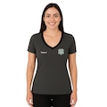 Camisa do Figueirense 2018 Topper Concentração Feminina CINZA