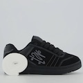 Tênis Masculino Qix Chorão Collab Lado B All Black PRETO