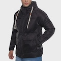 Jaqueta Puffer Masculina HD com Capuz Shield PRETO