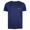 Camiseta MC Champion Ath Mini Script Logo Masculina AZUL ESCURO