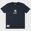 Camiseta New Era MLB New York Yankees Core Masculina AZUL