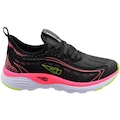 Tênis Feminino Repplay High Force Science PRETO/ROSA
