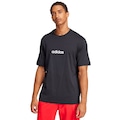 Camiseta adidas Essentials Linear Single Jersey Masculina PRETO