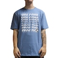 Camiseta Volcom Flip Thru WT25 Masculina AZUL