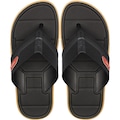 Chinelo Rider Spin Texturizado Masculino PRETO/BEGE