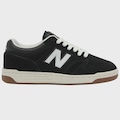 Tênis Masculino New Balance NB 480 Low Black Sea Salt PRETO