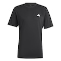 Camiseta Masculina adidas Essentials Stretch PRETO/BRANCO