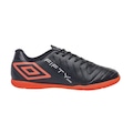 Chuteira Futsal Adulto Umbro Fifty VI League PRETO/VERMELHO