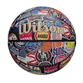 Bola de Basquete Wilson NBA All Team Retro PRETO/AZUL